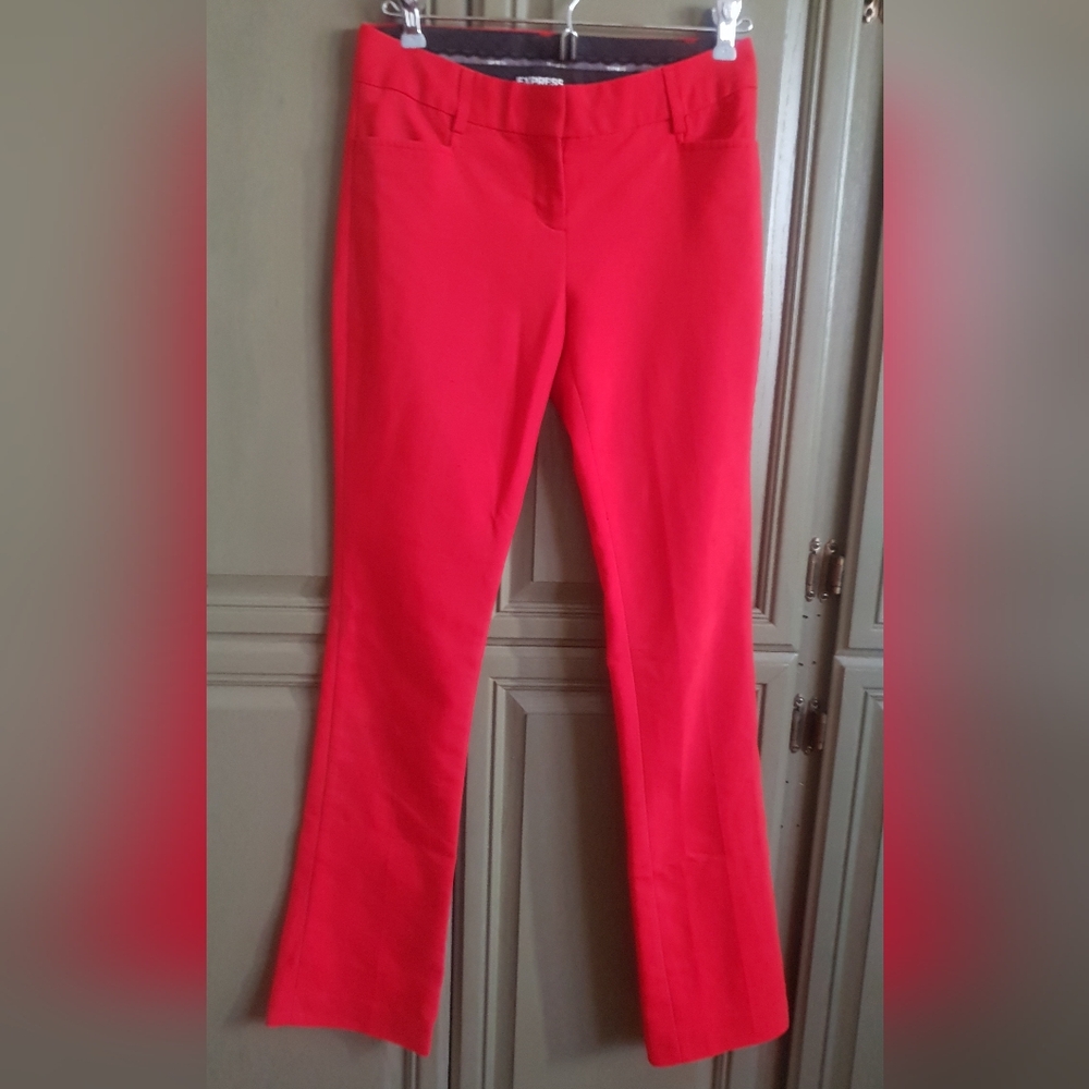 EXPRESS Red Work Pant - Picture 2 of 13